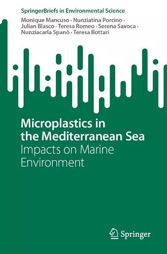 Microplastics in the Mediterranean Sea cover