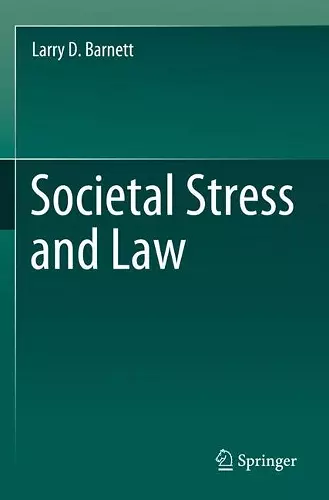 Societal Stress and Law cover