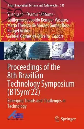 Proceedings of the 8th Brazilian Technology Symposium (BTSym’22) cover