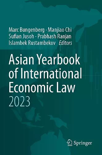 Asian Yearbook of International Economic Law 2023 cover