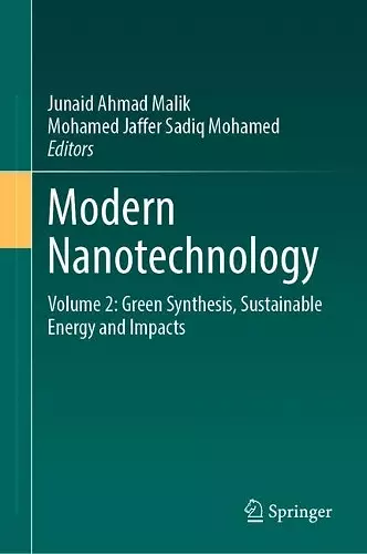 Modern Nanotechnology cover
