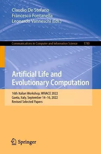 Artificial Life and Evolutionary Computation cover