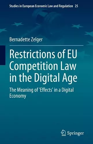 Restrictions of EU Competition Law in the Digital Age cover