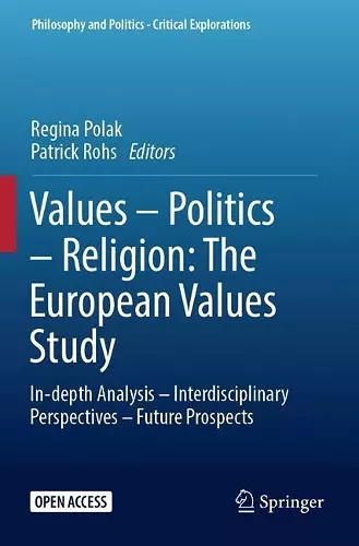 Values – Politics – Religion: The European Values Study cover