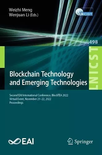 Blockchain Technology and Emerging Technologies cover