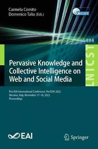 Pervasive Knowledge and Collective Intelligence on Web and Social Media cover