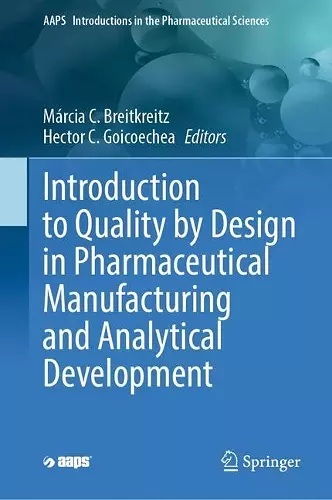 Introduction to Quality by Design in Pharmaceutical Manufacturing and Analytical Development cover