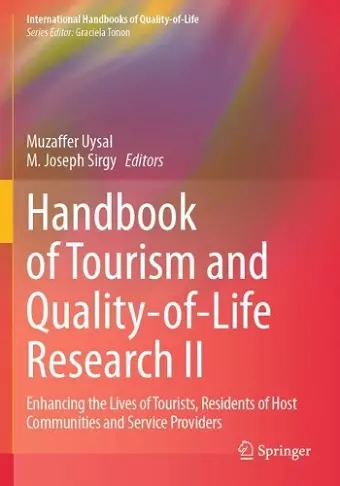 Handbook of Tourism and Quality-of-Life Research II cover