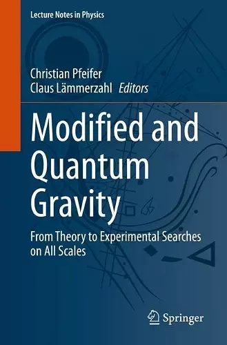 Modified and Quantum Gravity cover