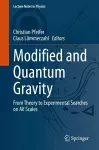 Modified and Quantum Gravity cover