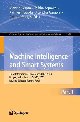 Machine Intelligence and Smart Systems cover