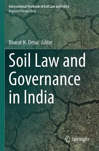 Soil Law and Governance in India cover