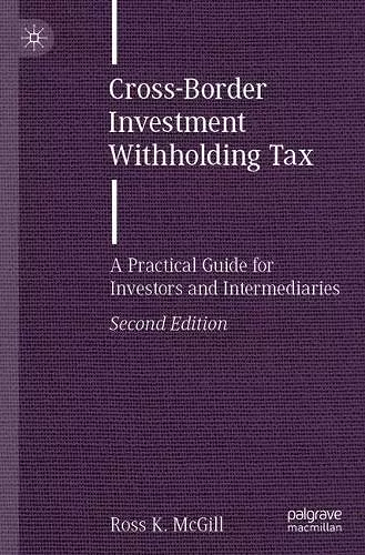 Cross-Border Investment Withholding Tax cover