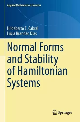 Normal Forms and Stability of Hamiltonian Systems cover
