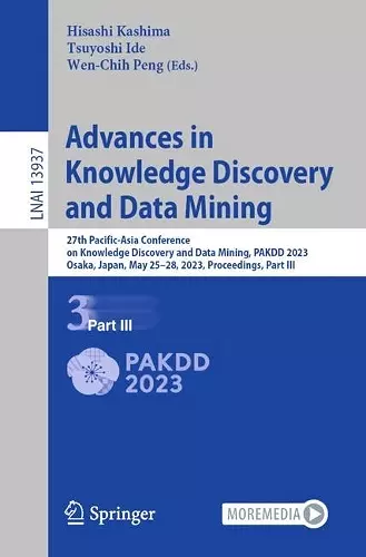 Advances in Knowledge Discovery and Data Mining cover