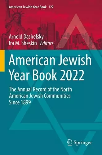 American Jewish Year Book 2022 cover