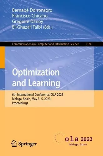 Optimization and Learning cover