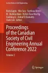 Proceedings of the Canadian Society of Civil Engineering Annual Conference 2022 cover
