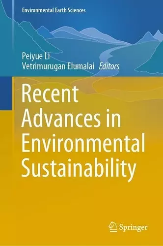 Recent Advances in Environmental Sustainability cover