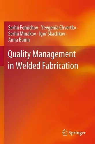 Quality Management in Welded Fabrication cover