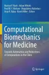 Computational Biomechanics for Medicine cover