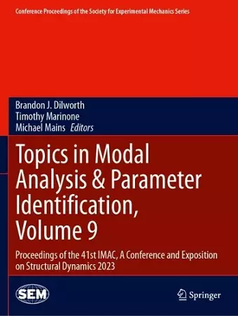 Topics in Modal Analysis & Parameter Identification, Volume 9 cover