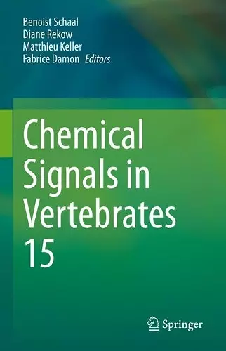 Chemical Signals in Vertebrates 15 cover