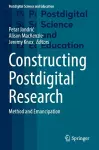 Constructing Postdigital Research cover