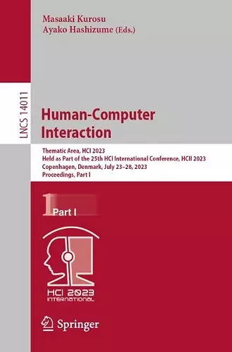 Human-Computer Interaction cover