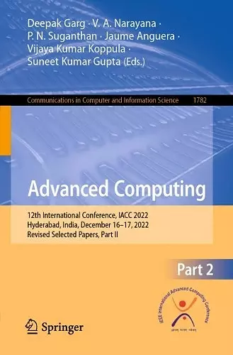 Advanced Computing cover