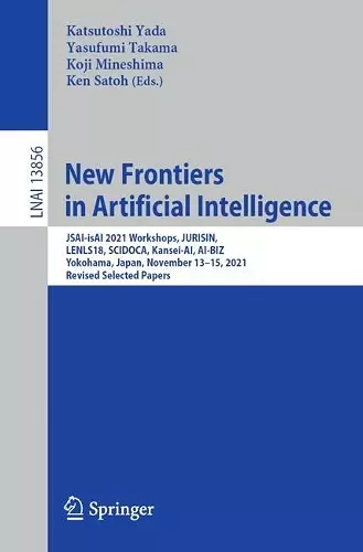 New Frontiers in Artificial Intelligence cover