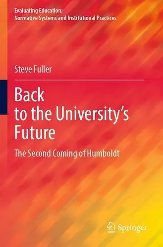Back to the University's Future cover