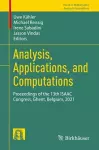 Analysis, Applications, and Computations cover