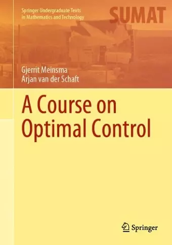 A Course on Optimal Control cover