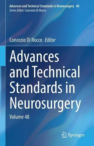 Advances and Technical Standards in Neurosurgery cover