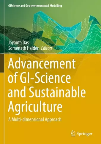Advancement of GI-Science and Sustainable Agriculture cover