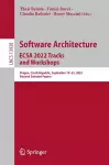 Software Architecture. ECSA 2022 Tracks and Workshops cover