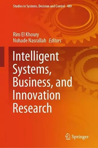 Intelligent Systems, Business, and Innovation Research cover