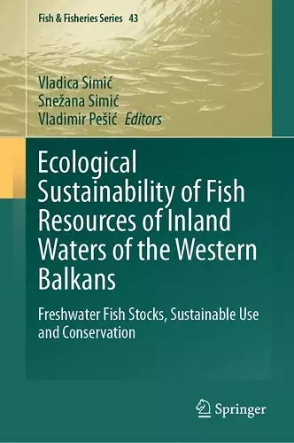 Ecological Sustainability of Fish Resources of Inland Waters of the Western Balkans cover