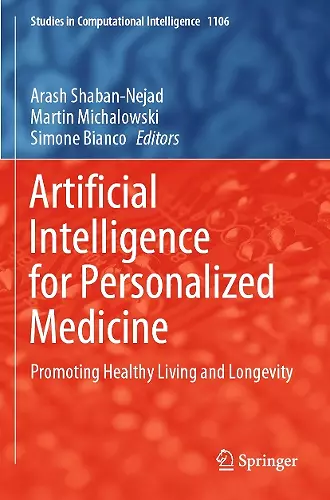 Artificial Intelligence for Personalized Medicine cover