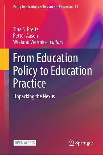 From Education Policy to Education Practice cover