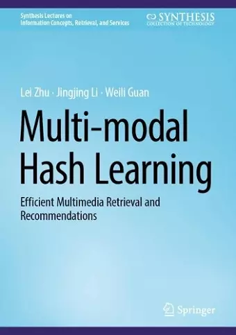 Multi-modal Hash Learning cover