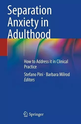 Separation Anxiety in Adulthood cover