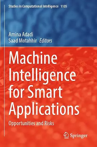 Machine Intelligence for Smart Applications cover