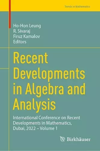 Recent Developments in Algebra and Analysis cover