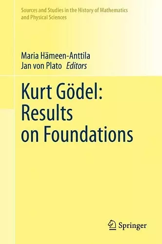 Kurt Gödel: Results on Foundations cover