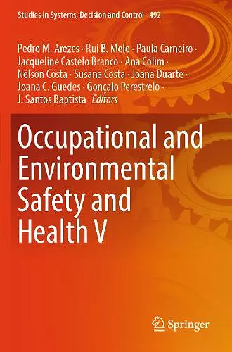 Occupational and Environmental Safety and Health V cover