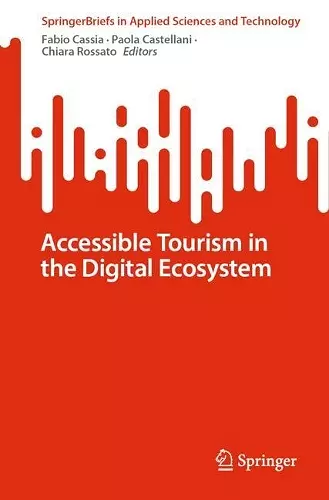 Accessible Tourism in the Digital Ecosystem cover