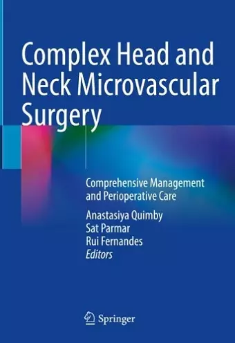 Complex Head and Neck Microvascular Surgery cover