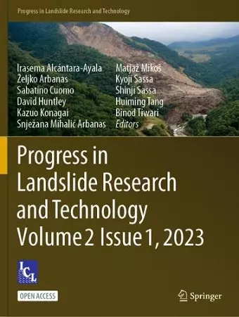 Progress in Landslide Research and Technology, Volume 2 Issue 1, 2023 cover